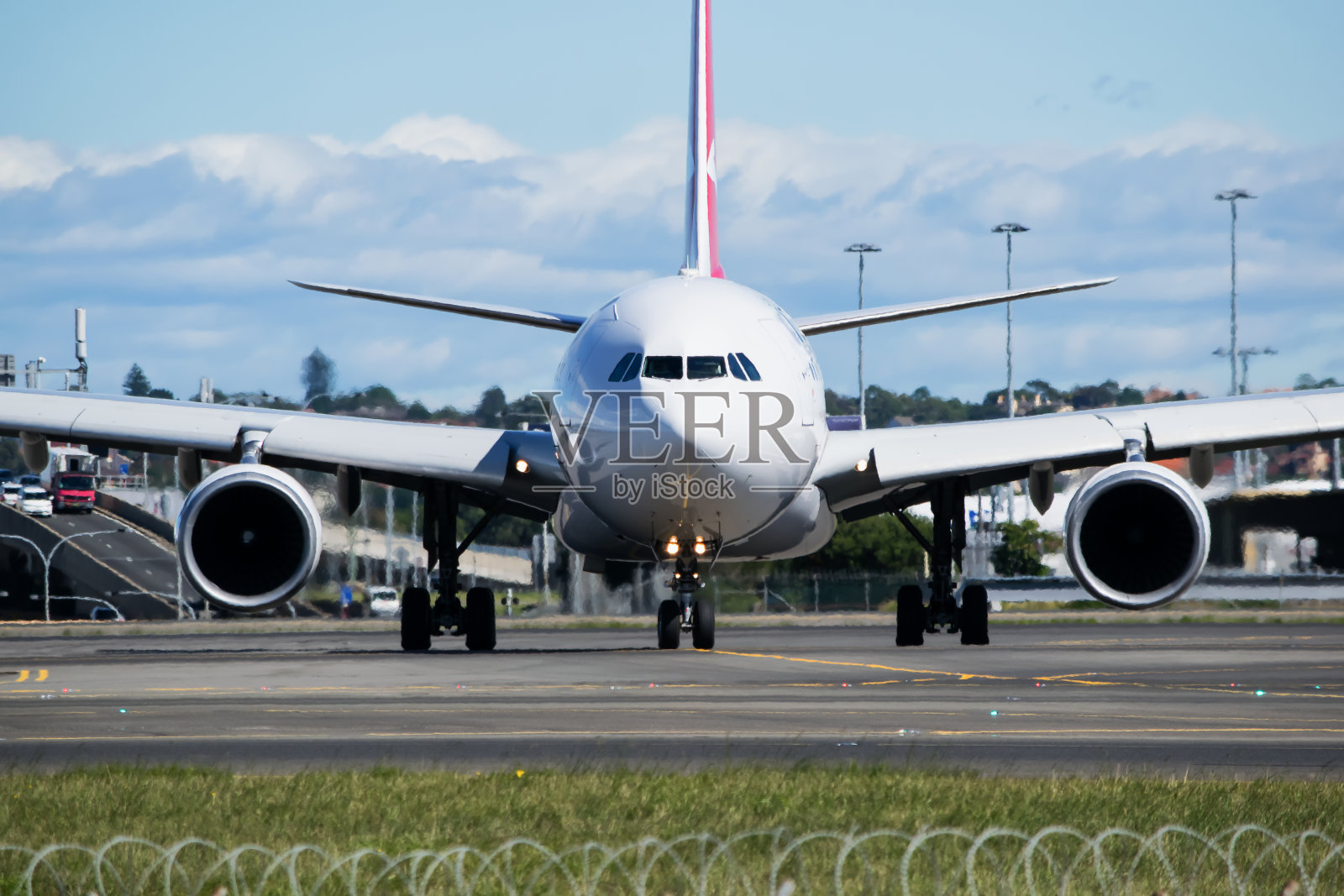 空客A330滑行照片摄影图片