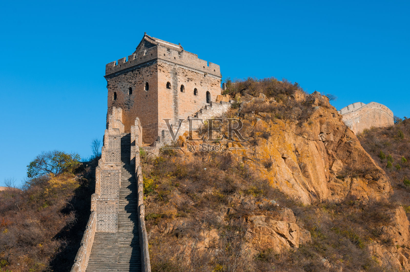 Jinshangling堡垒塔照片摄影图片