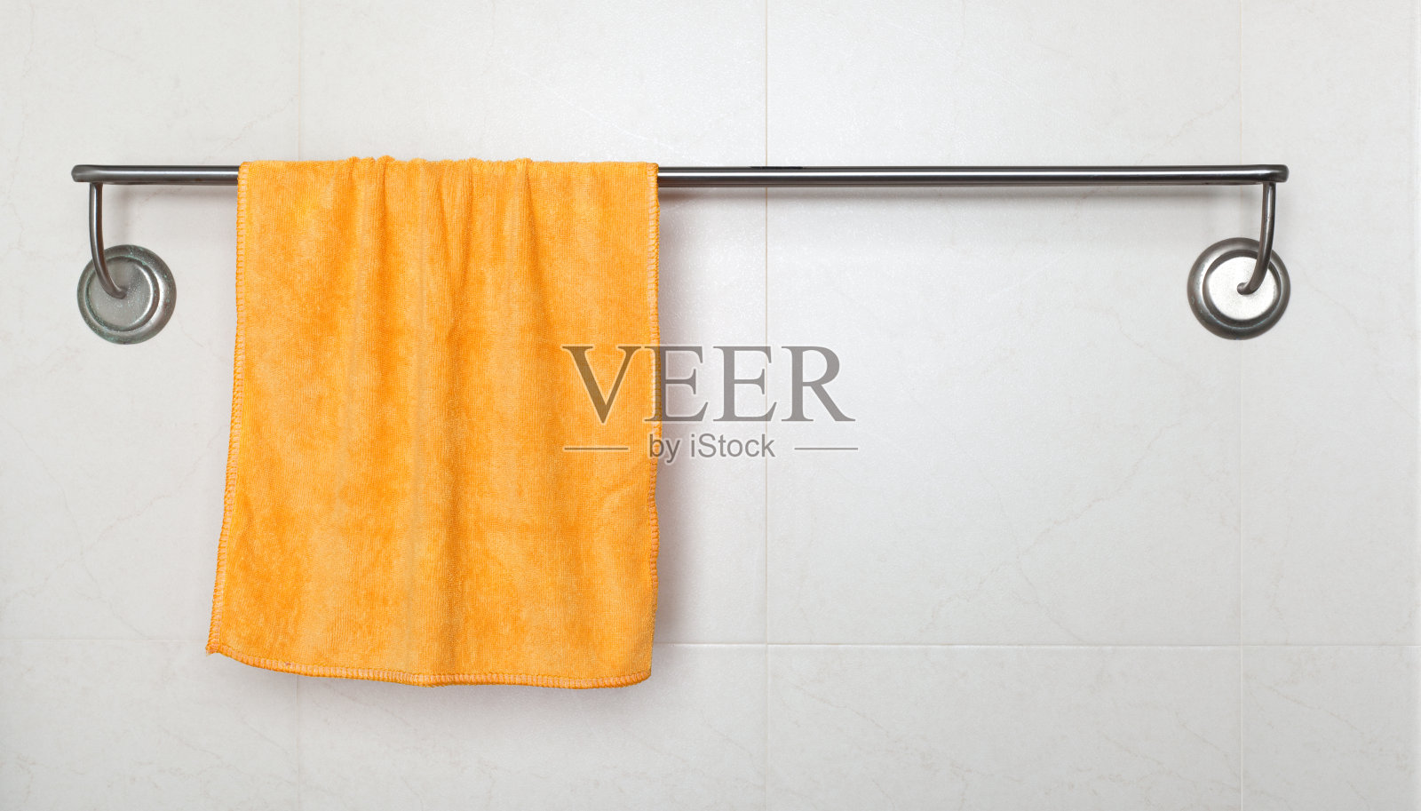橙色的超细纤维毛巾照片摄影图片
