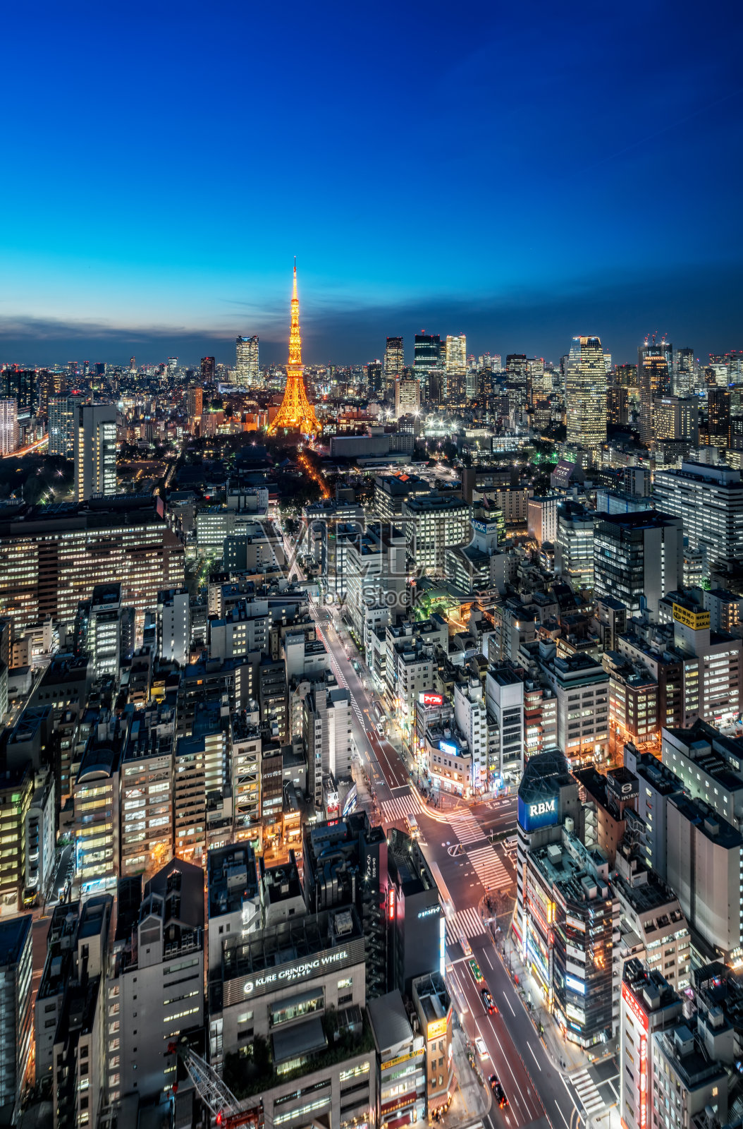 日本东京城市风景照片摄影图片