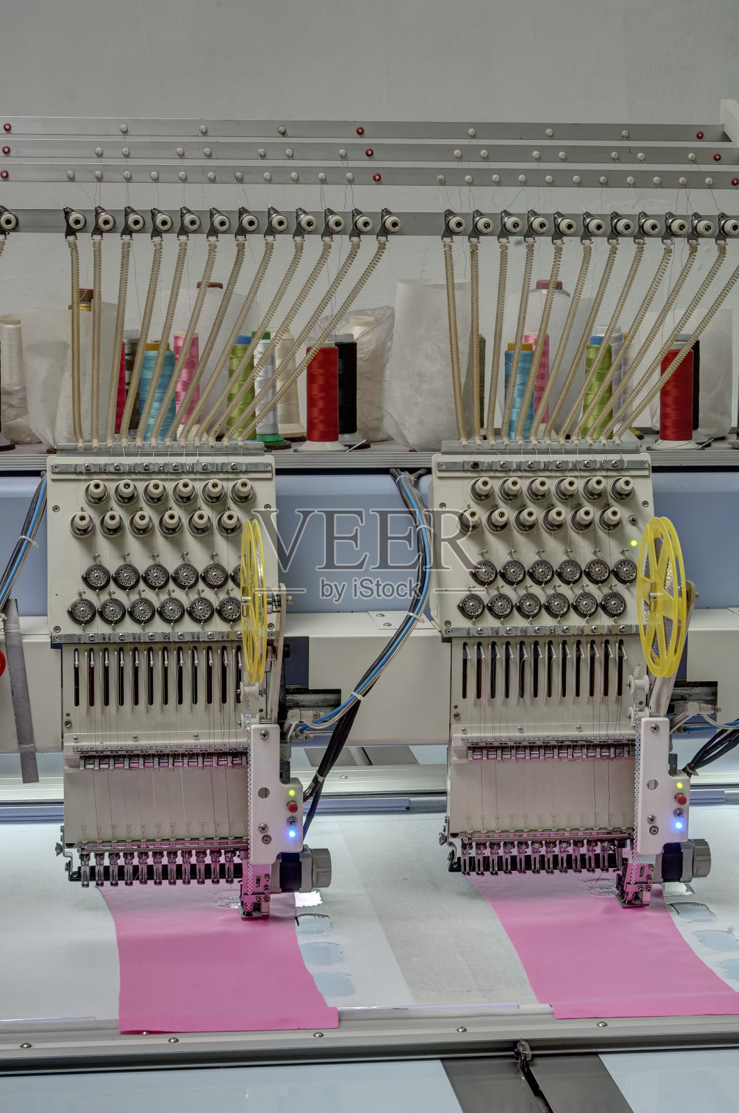 工业纺织机械照片摄影图片