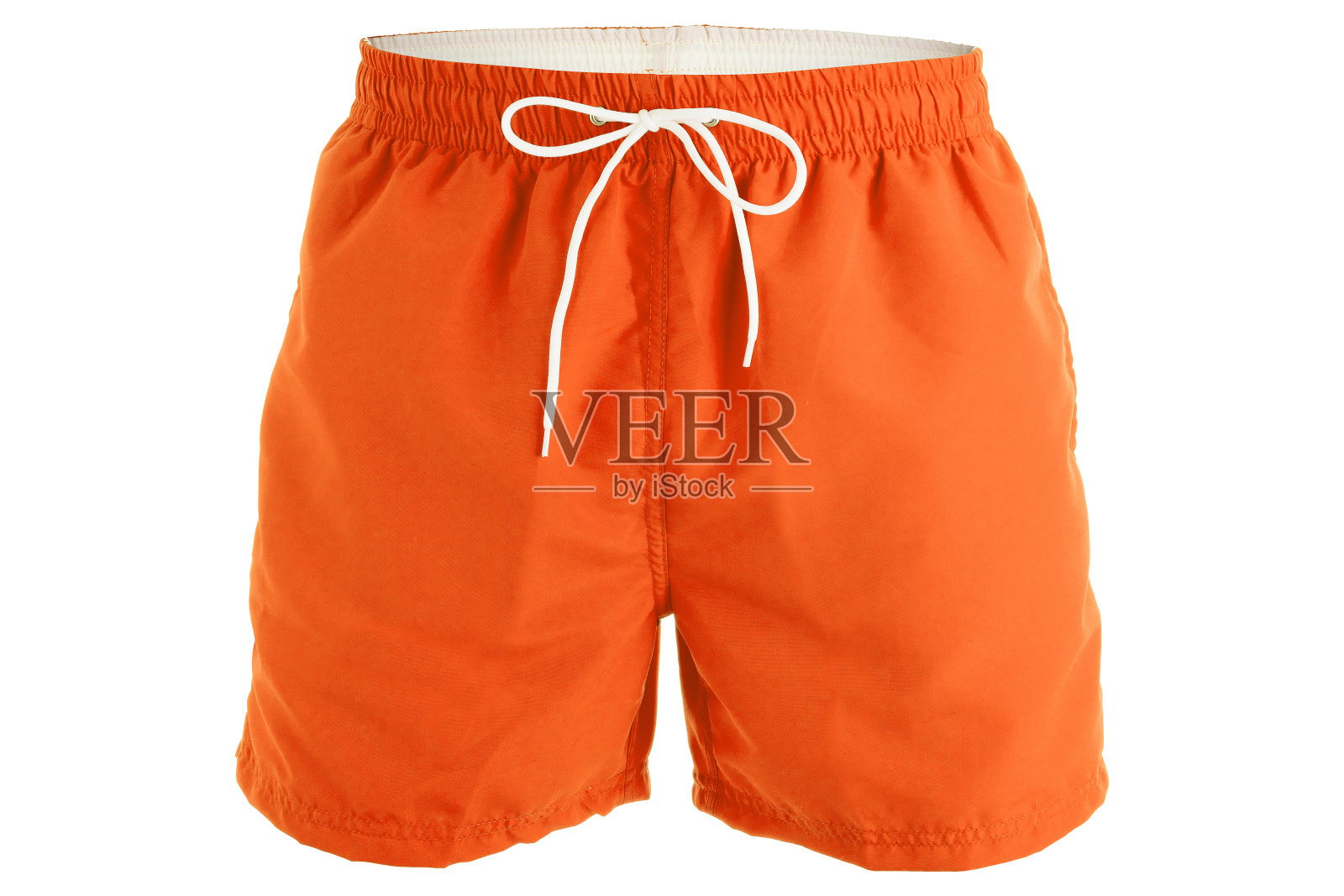 橙色的男人游泳短裤照片摄影图片