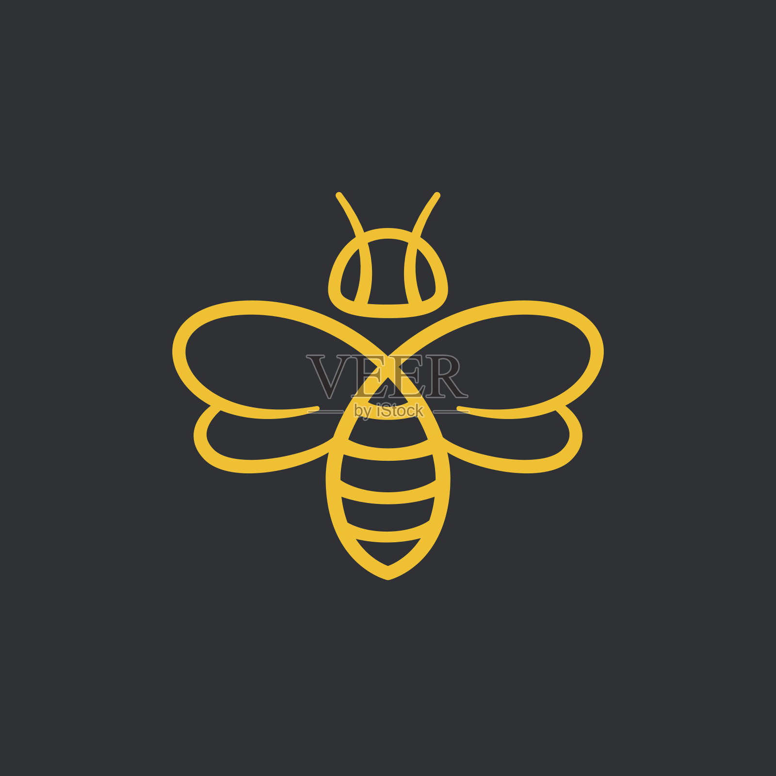 蜜蜂的设计设计元素图片