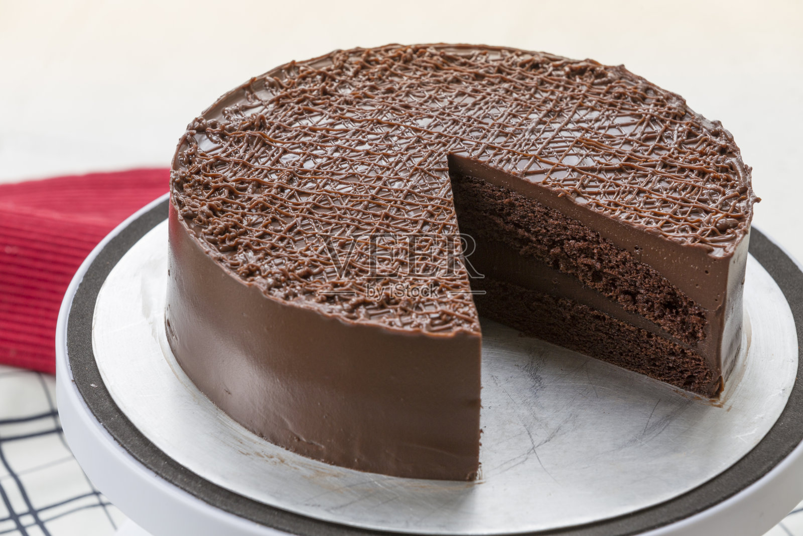 黑巧克力蛋糕照片摄影图片