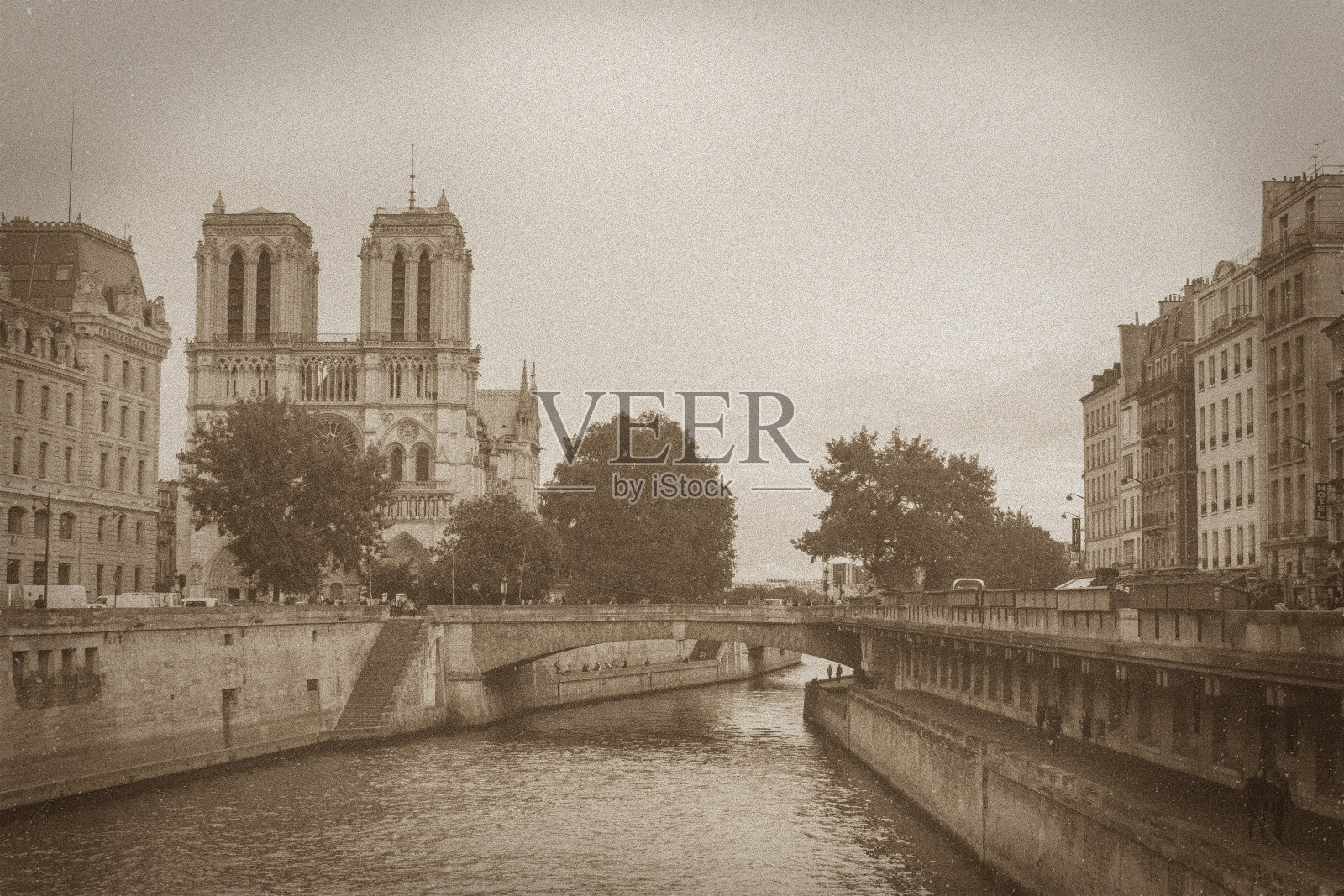 巴黎圣母院照片摄影图片