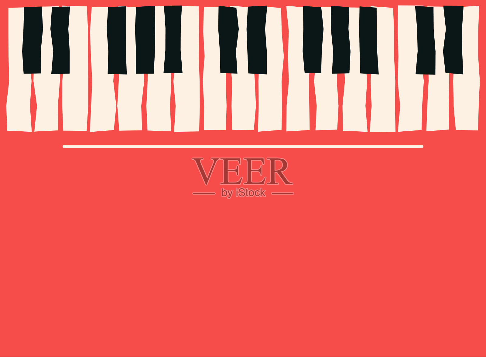 钢琴键。音乐海报模板。爵士乐和蓝调音乐音乐会的背景设计元素图片