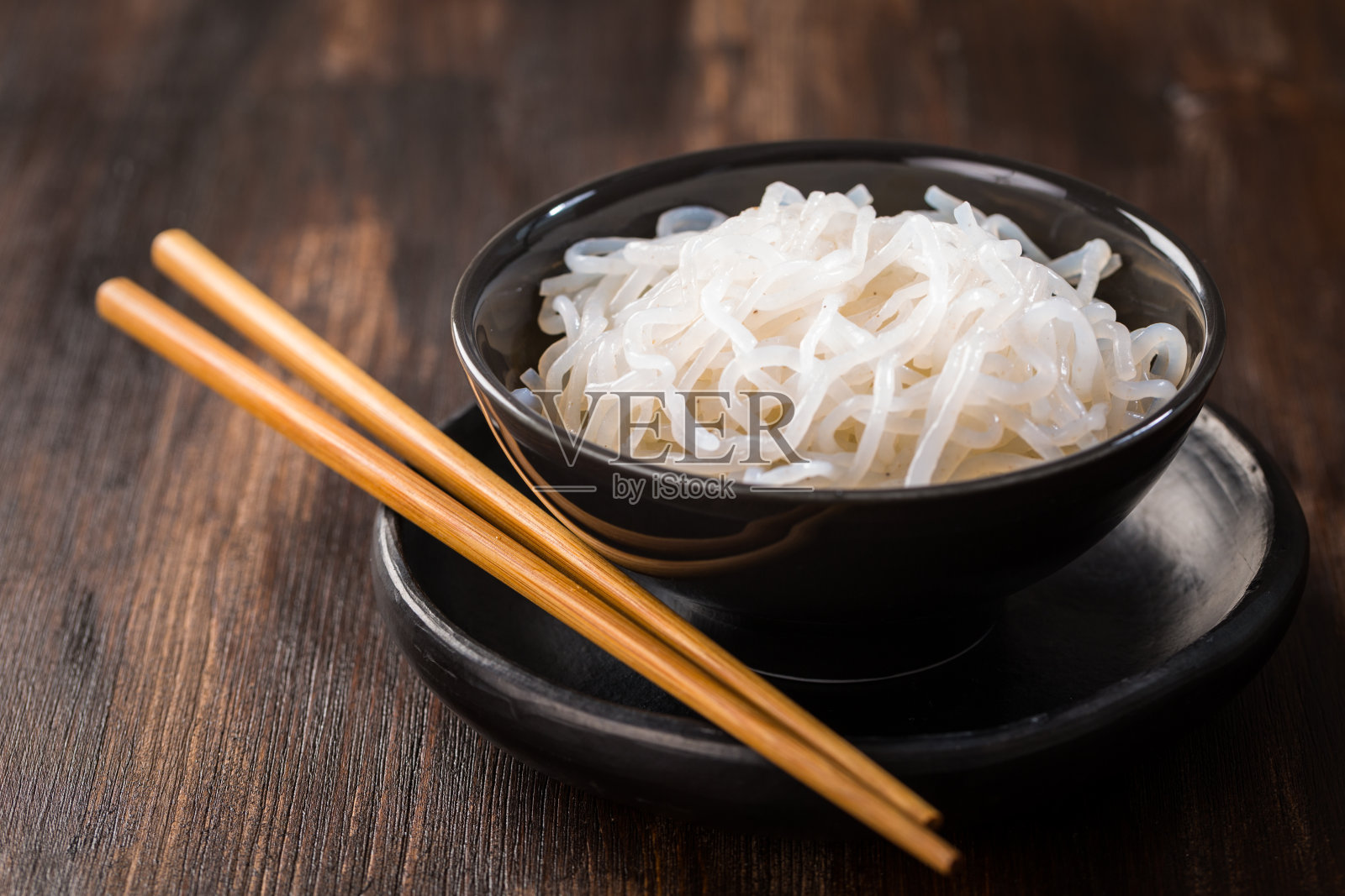 白泷面(魔芋)——日本食物照片摄影图片