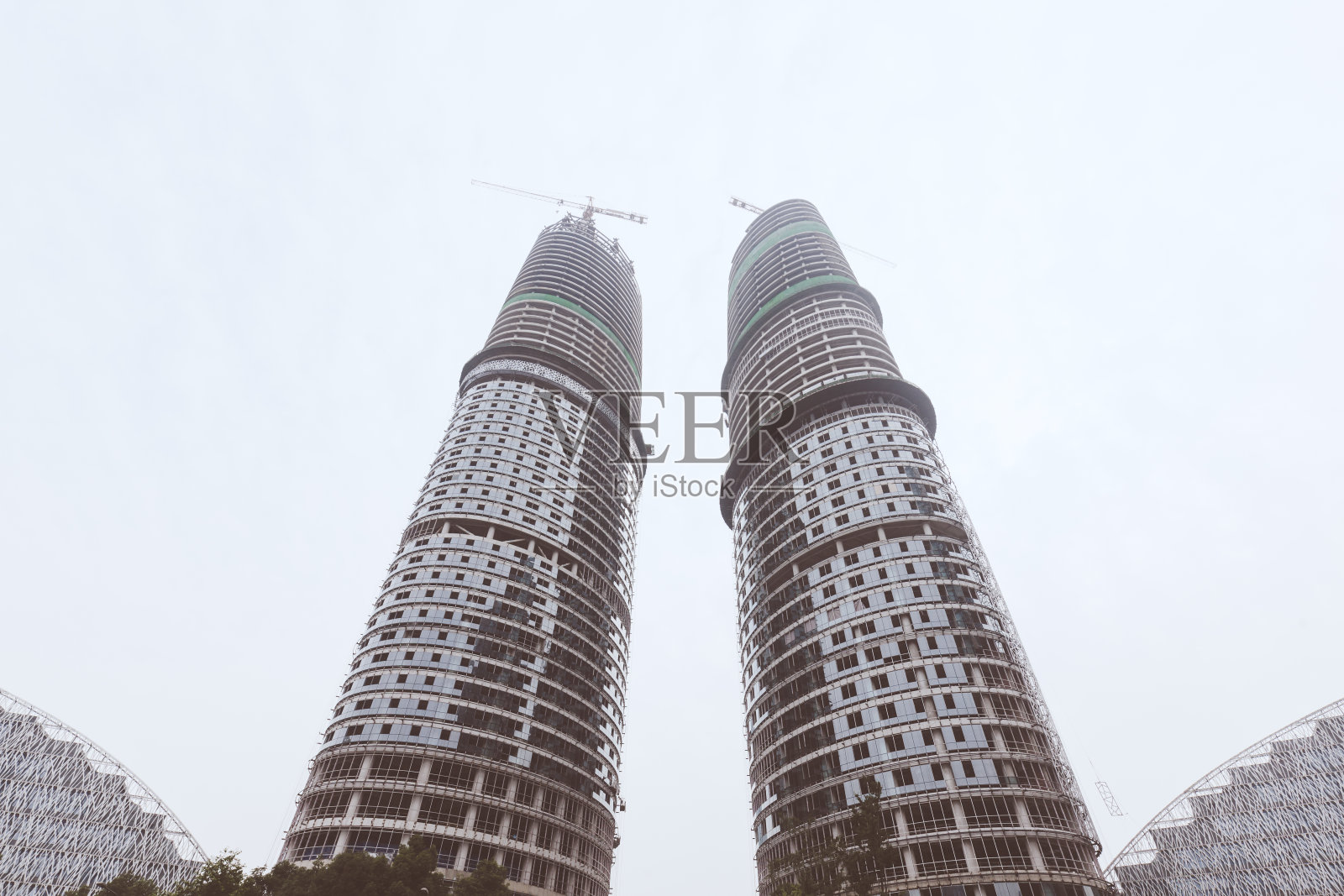 中国成都的建筑工地照片摄影图片