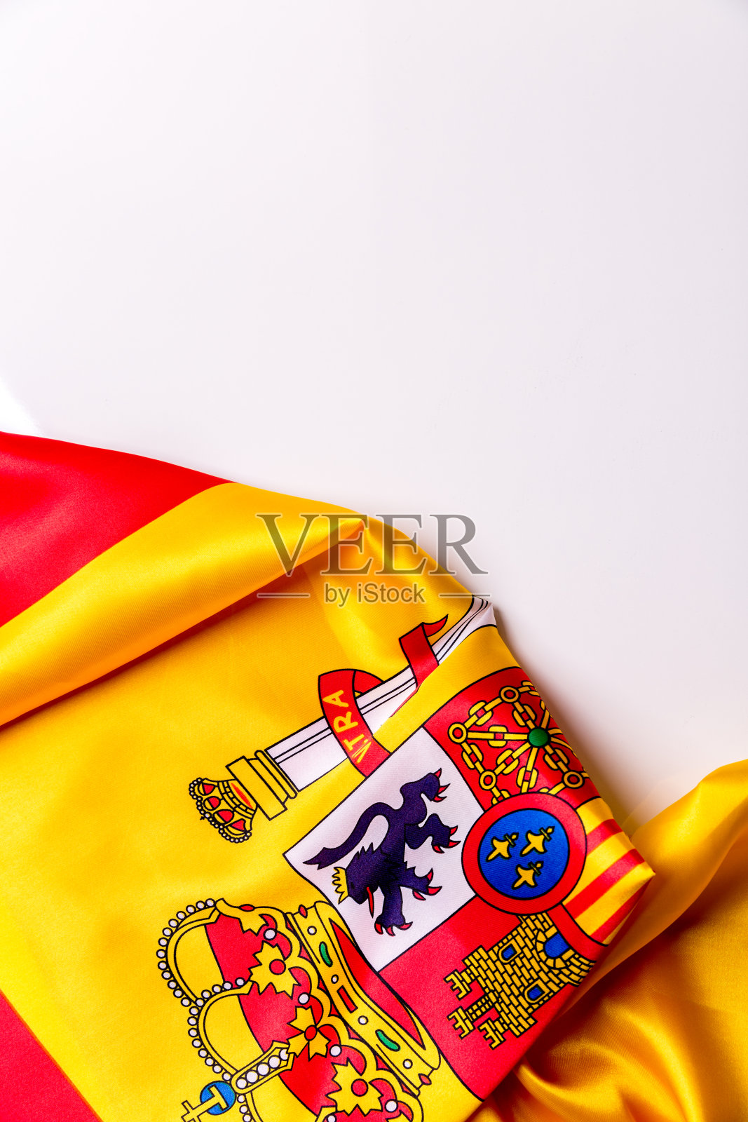 真正的西班牙国旗照片摄影图片
