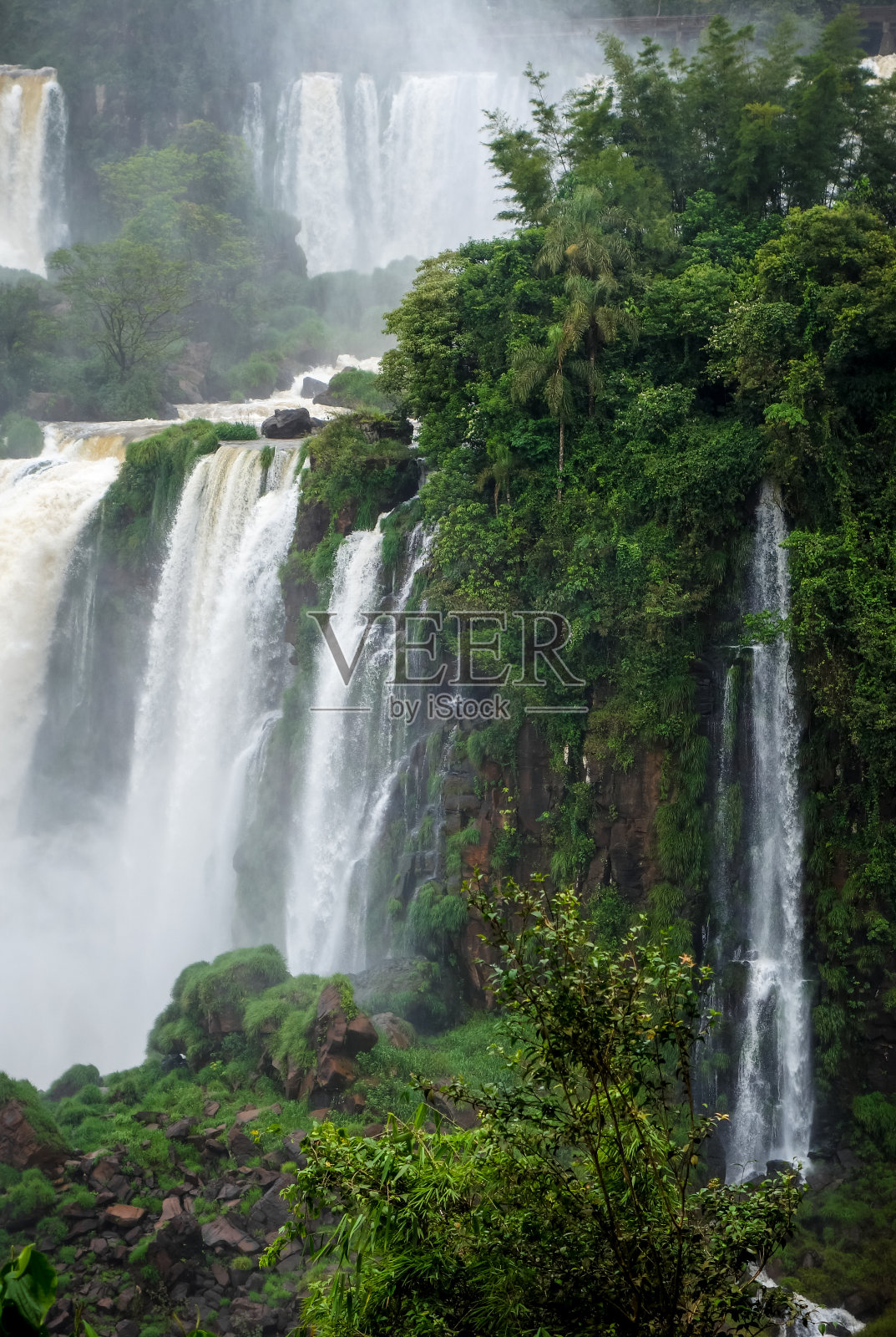 伊瓜苏瀑布照片摄影图片
