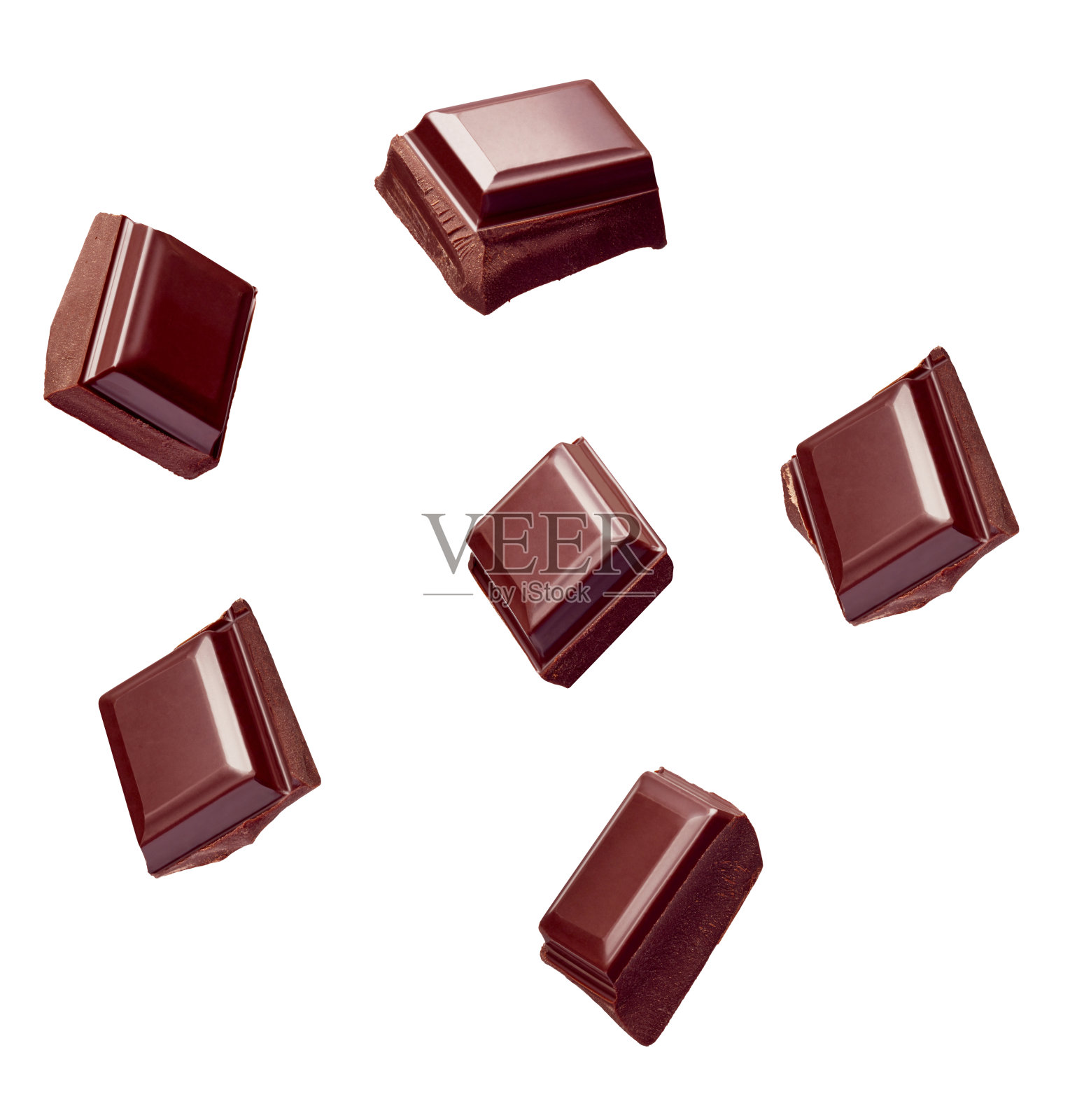 巧克力块甜食甜点照片摄影图片