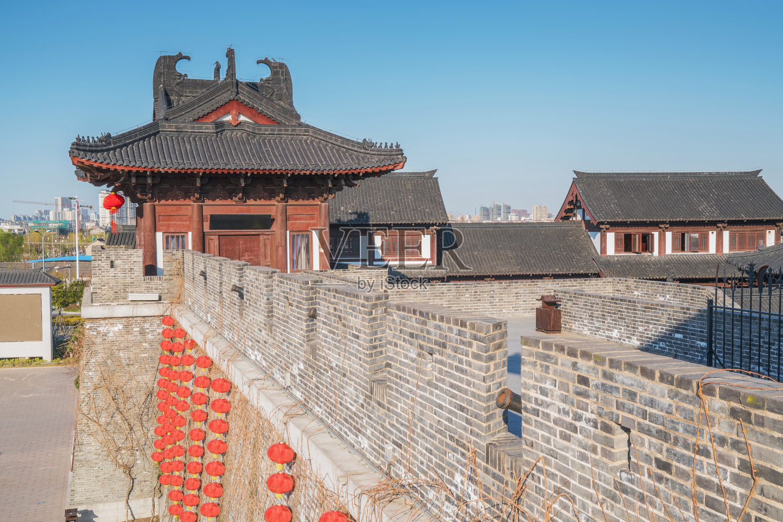中国南京的古建筑照片摄影图片