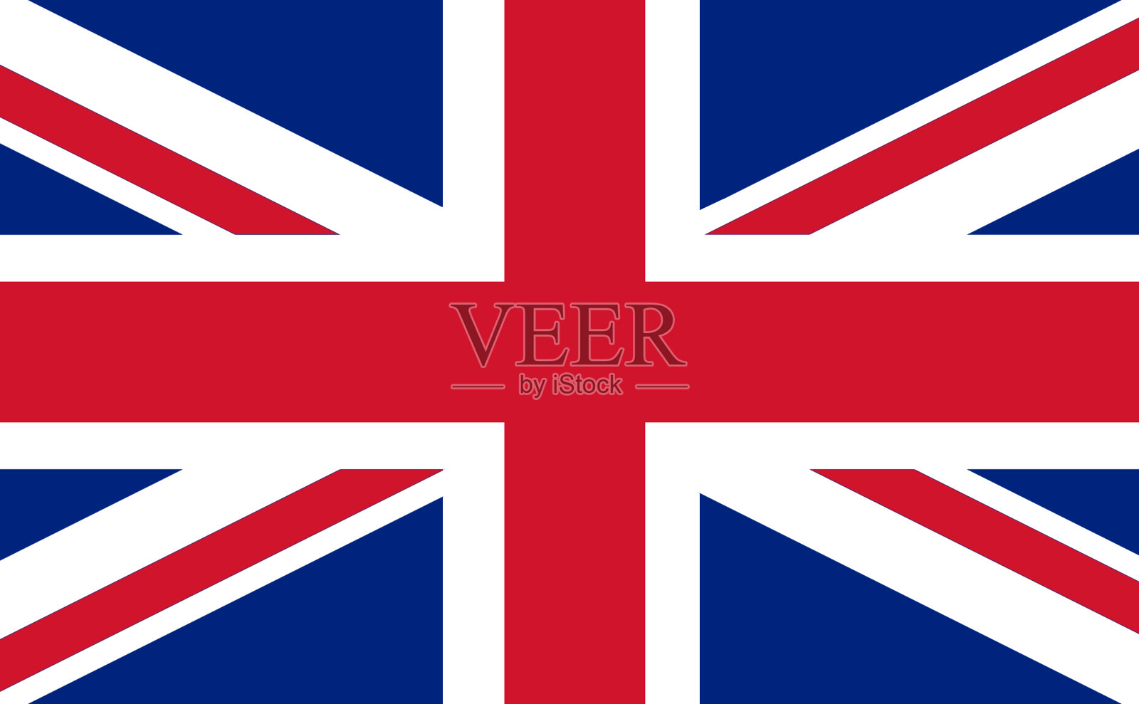 全框图像的英格兰国旗插画图片素材
