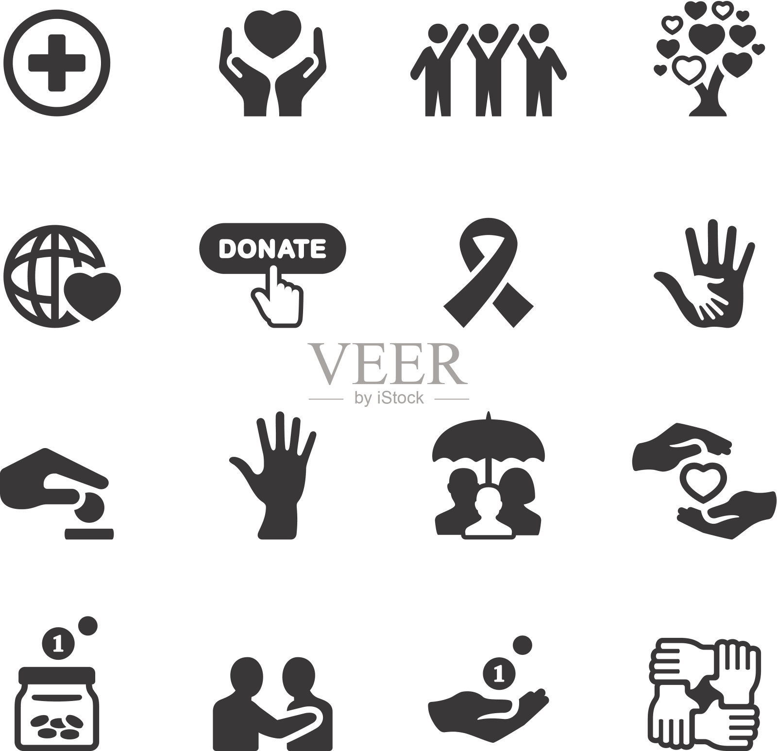Soulico图标-慈善和救济工作图标素材