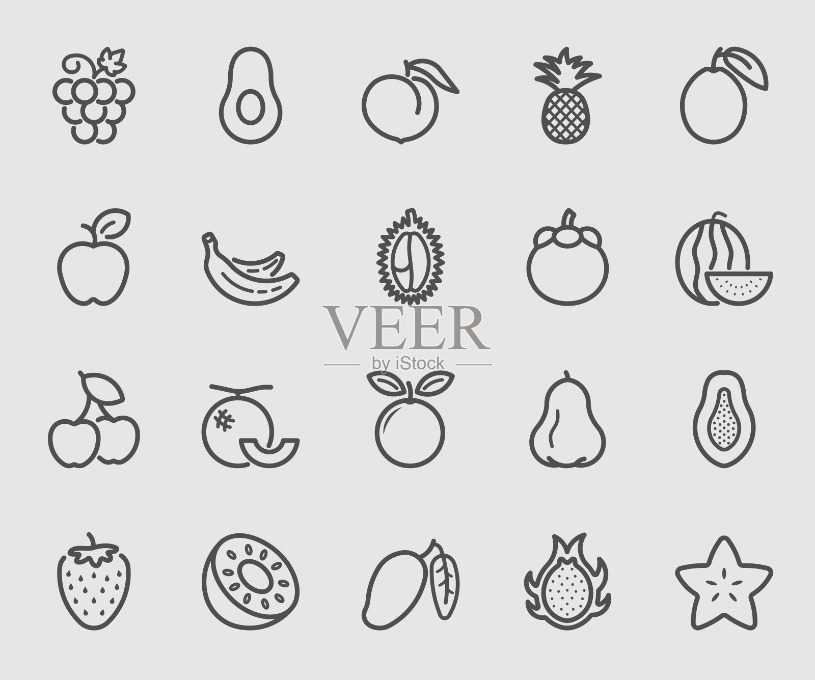 水果行图标图标素材