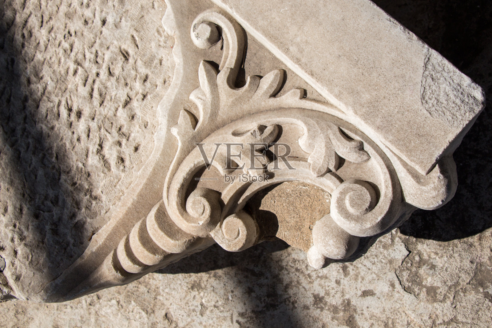 奥斯曼大理石雕刻艺术细节照片摄影图片