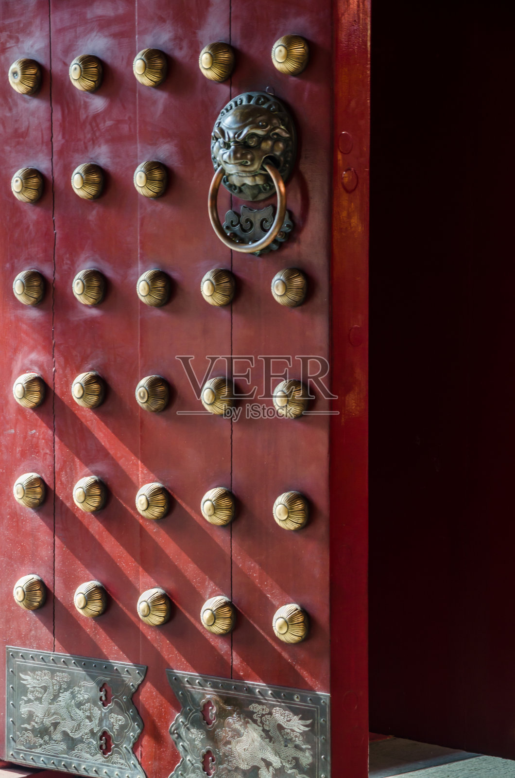 中国传统的门。照片摄影图片