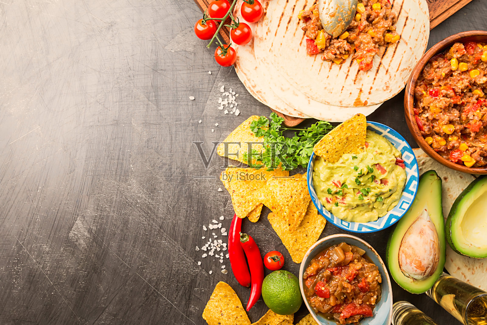 墨西哥食物混合照片摄影图片