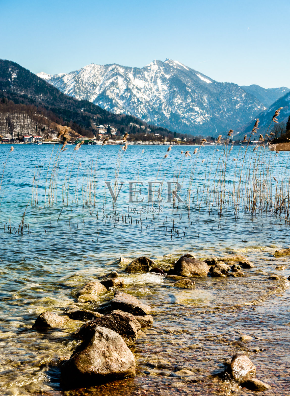 德国巴伐利亚的特根西湖照片摄影图片