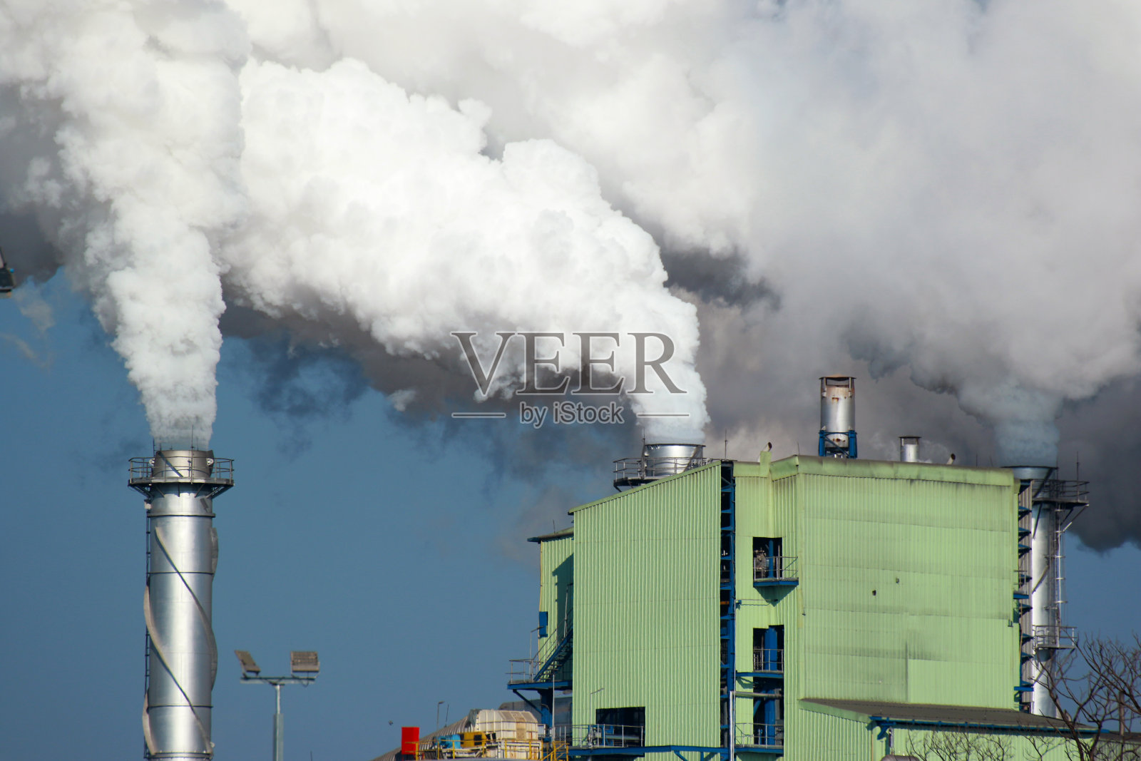 烟煤电厂工业照片摄影图片