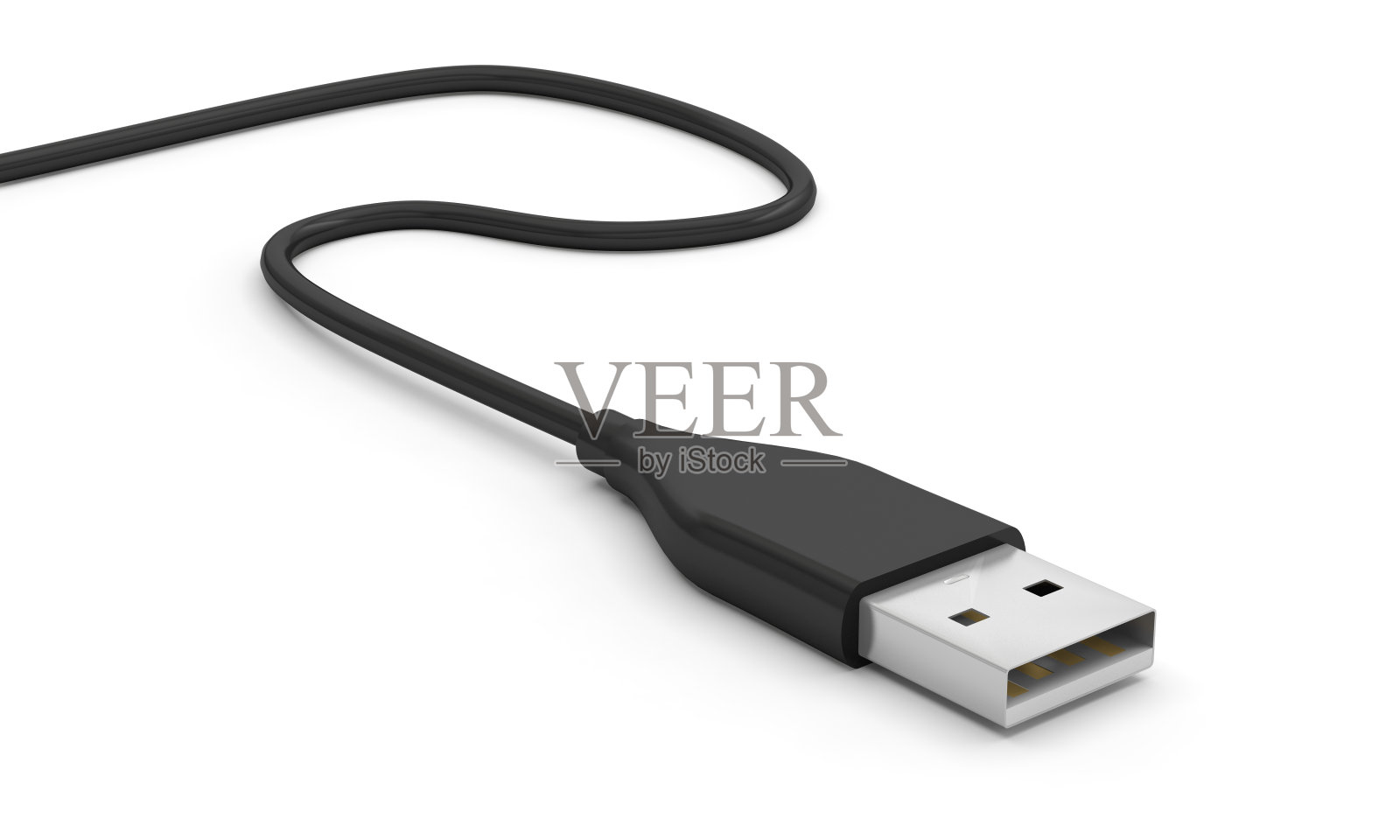 USB电缆插座照片摄影图片