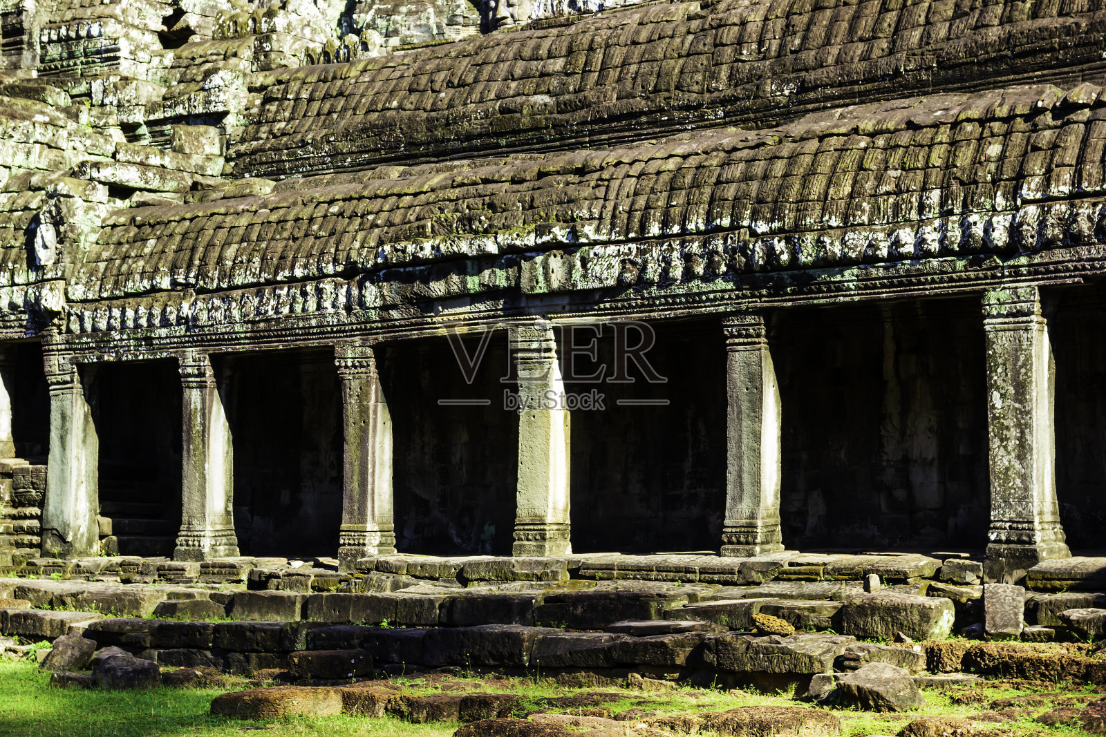 柬埔寨古巴戎庙遗址照片摄影图片