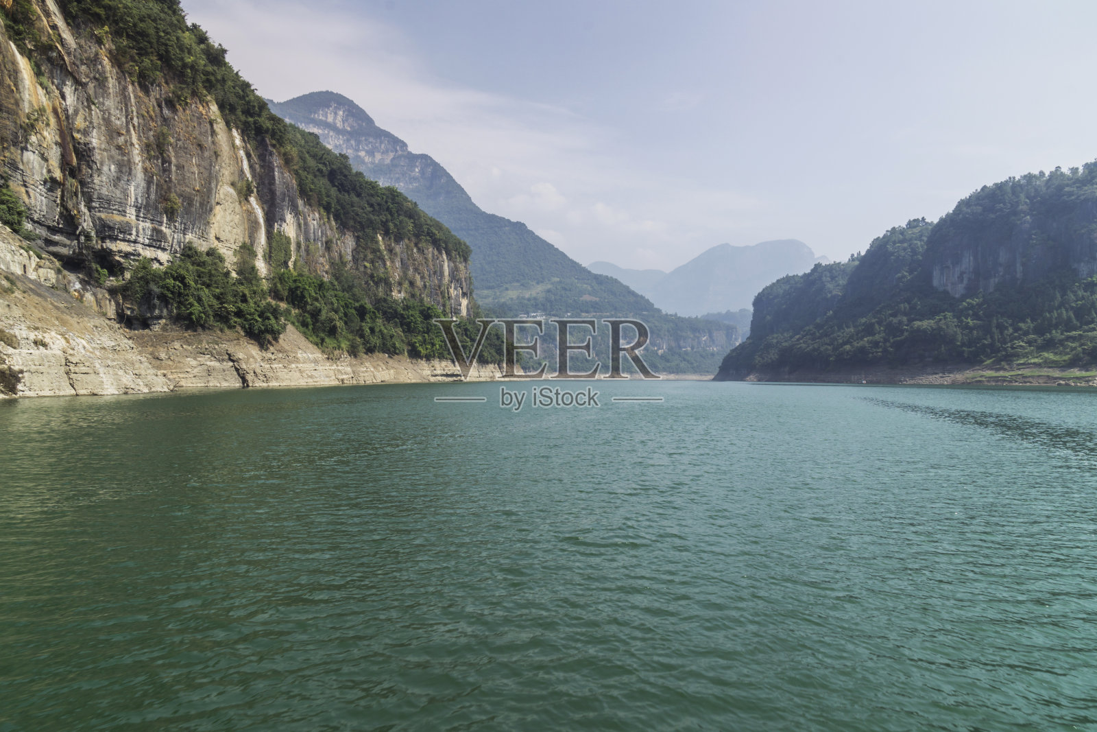 中国湖北省的天然山川照片摄影图片