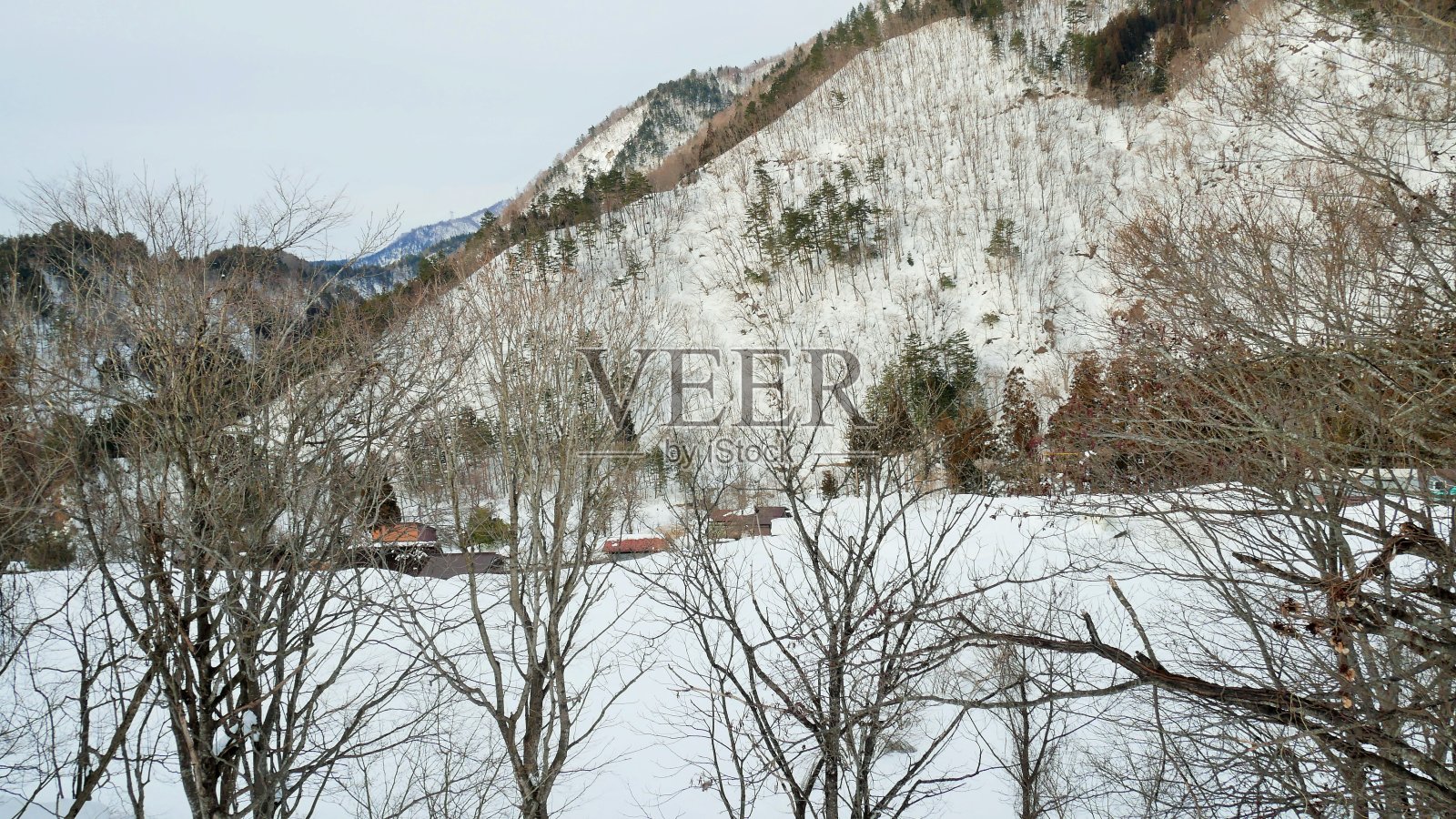山区的冬天照片摄影图片