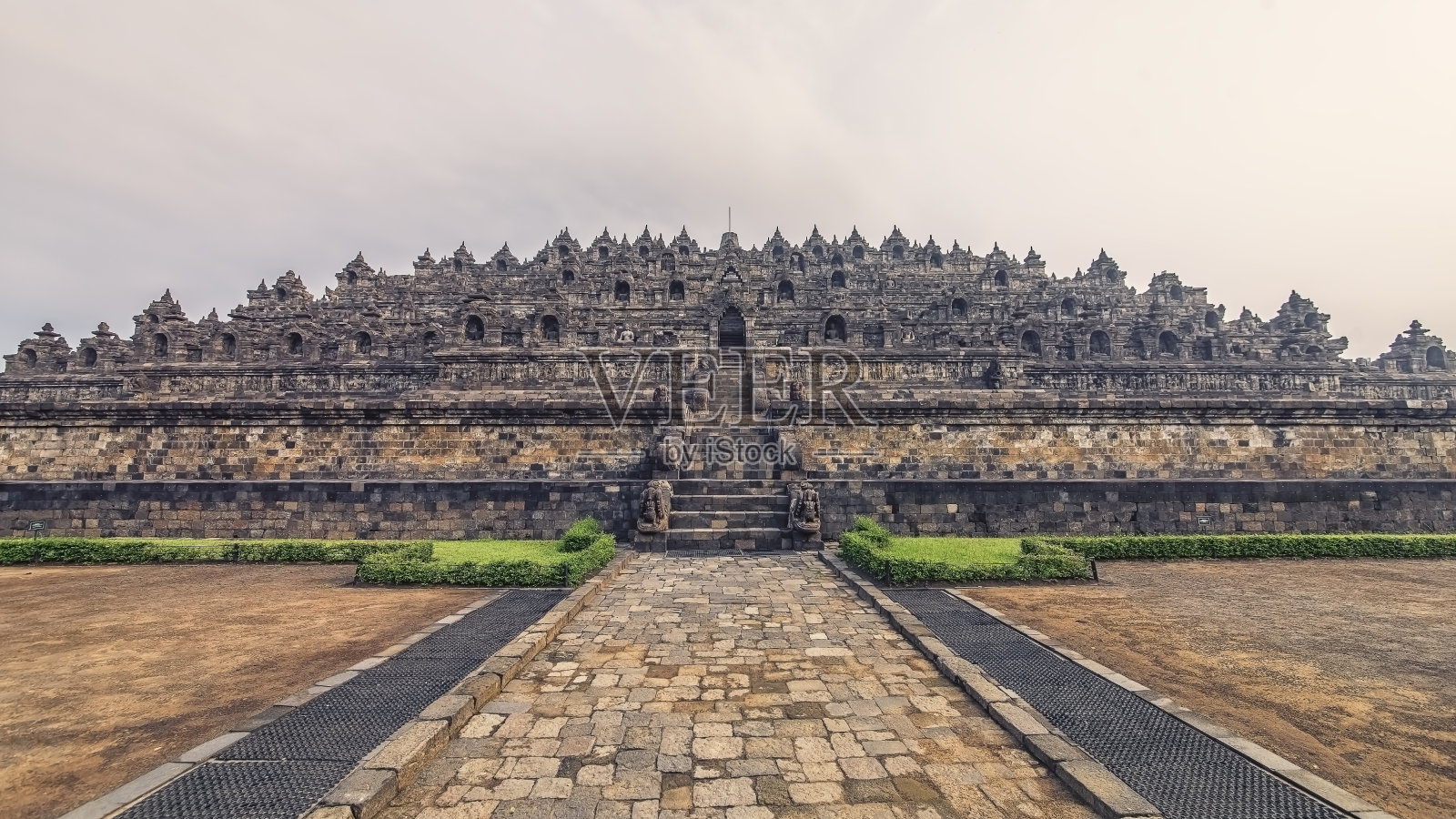爪哇的佛教建筑照片摄影图片