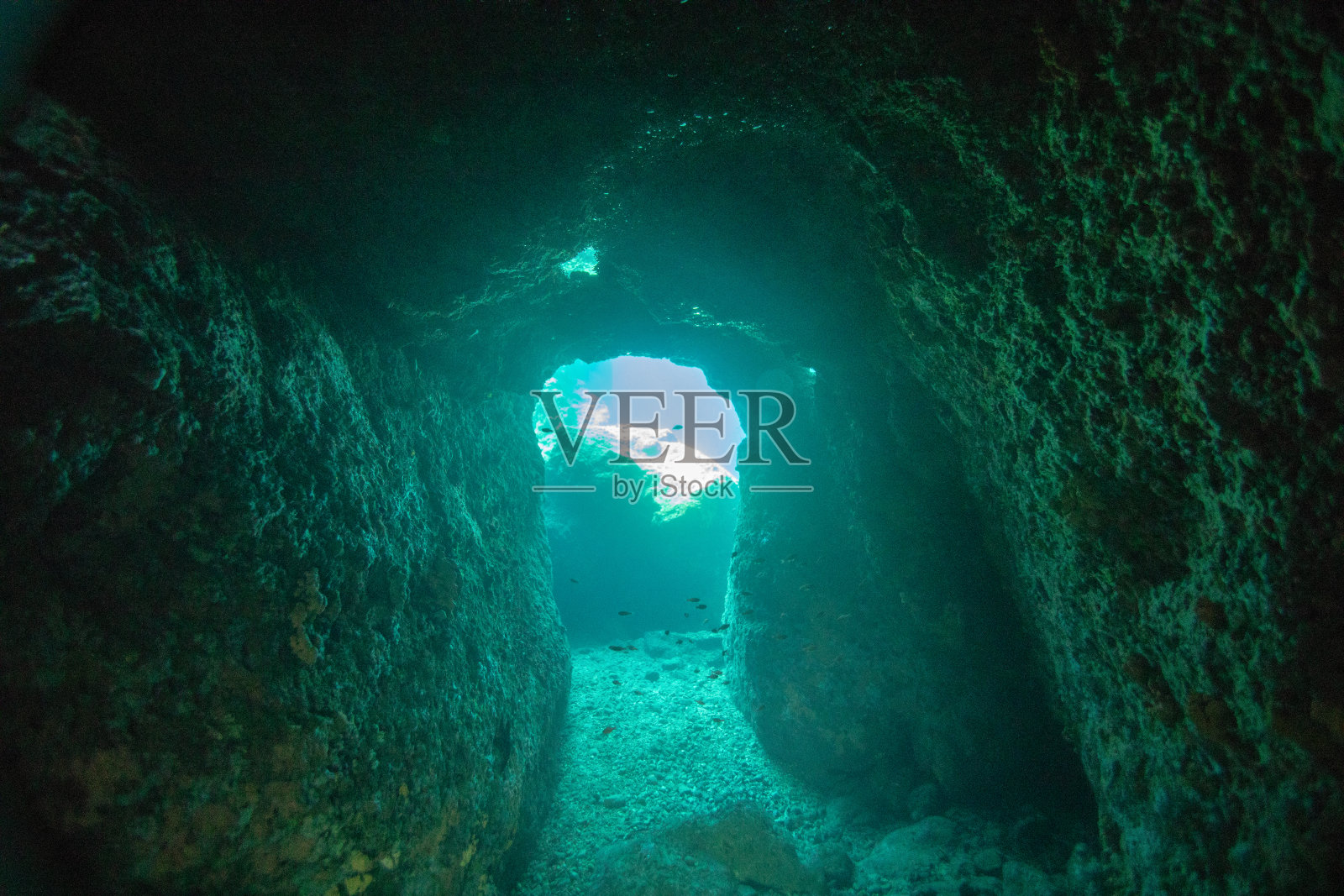 海底洞穴照片摄影图片