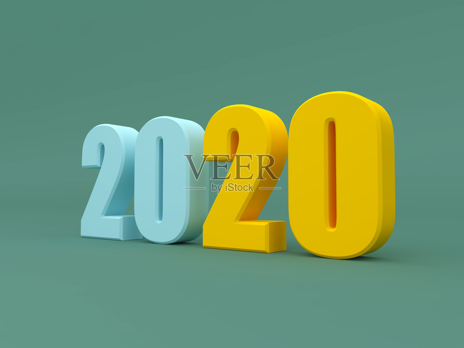 2020年新年概念照片摄影图片