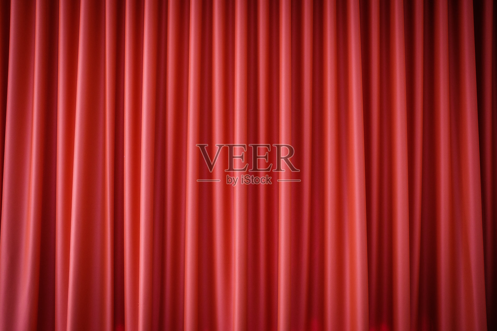 红色剧场舞台幕布照片摄影图片