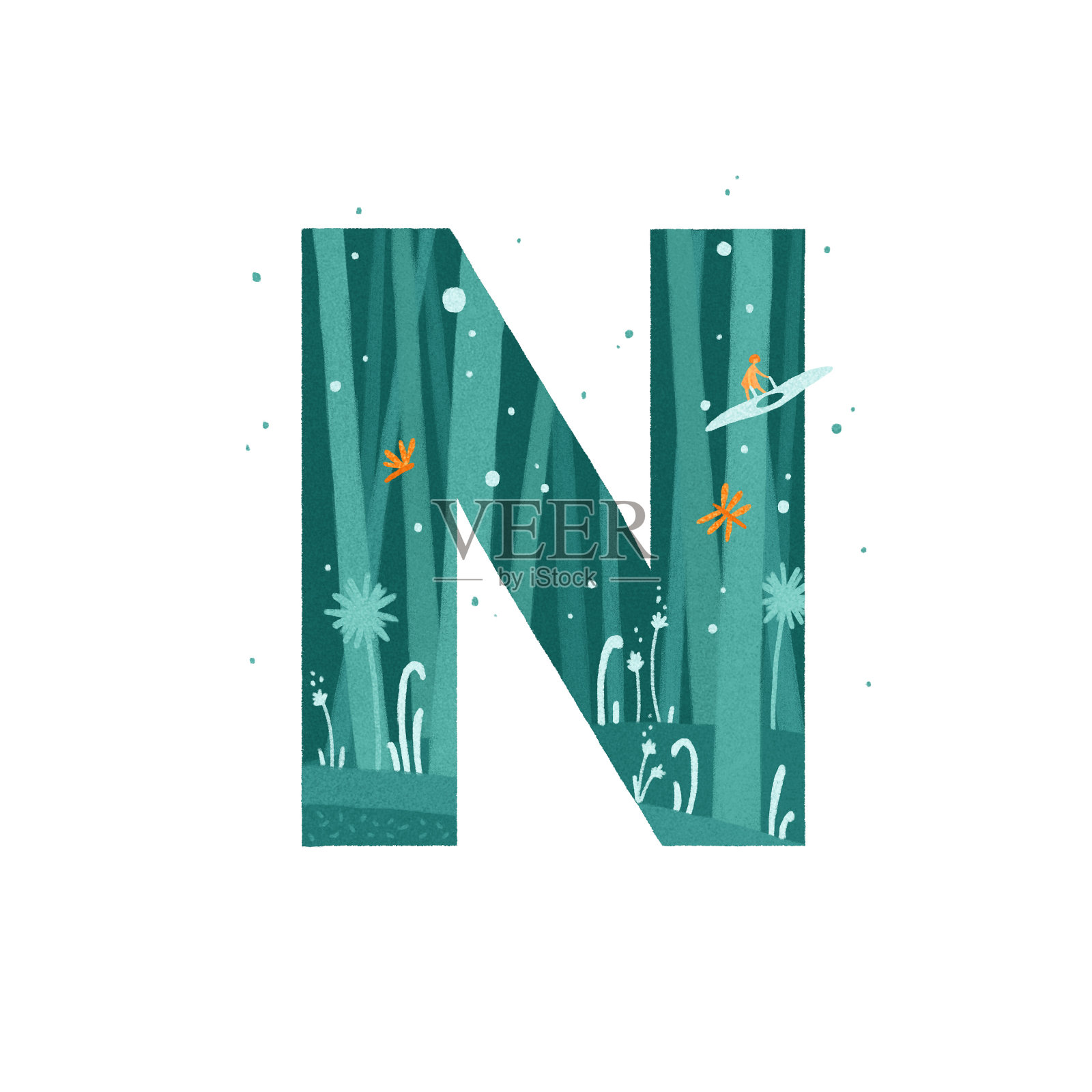 字母N:风之谷的Nausicaä设计元素图片