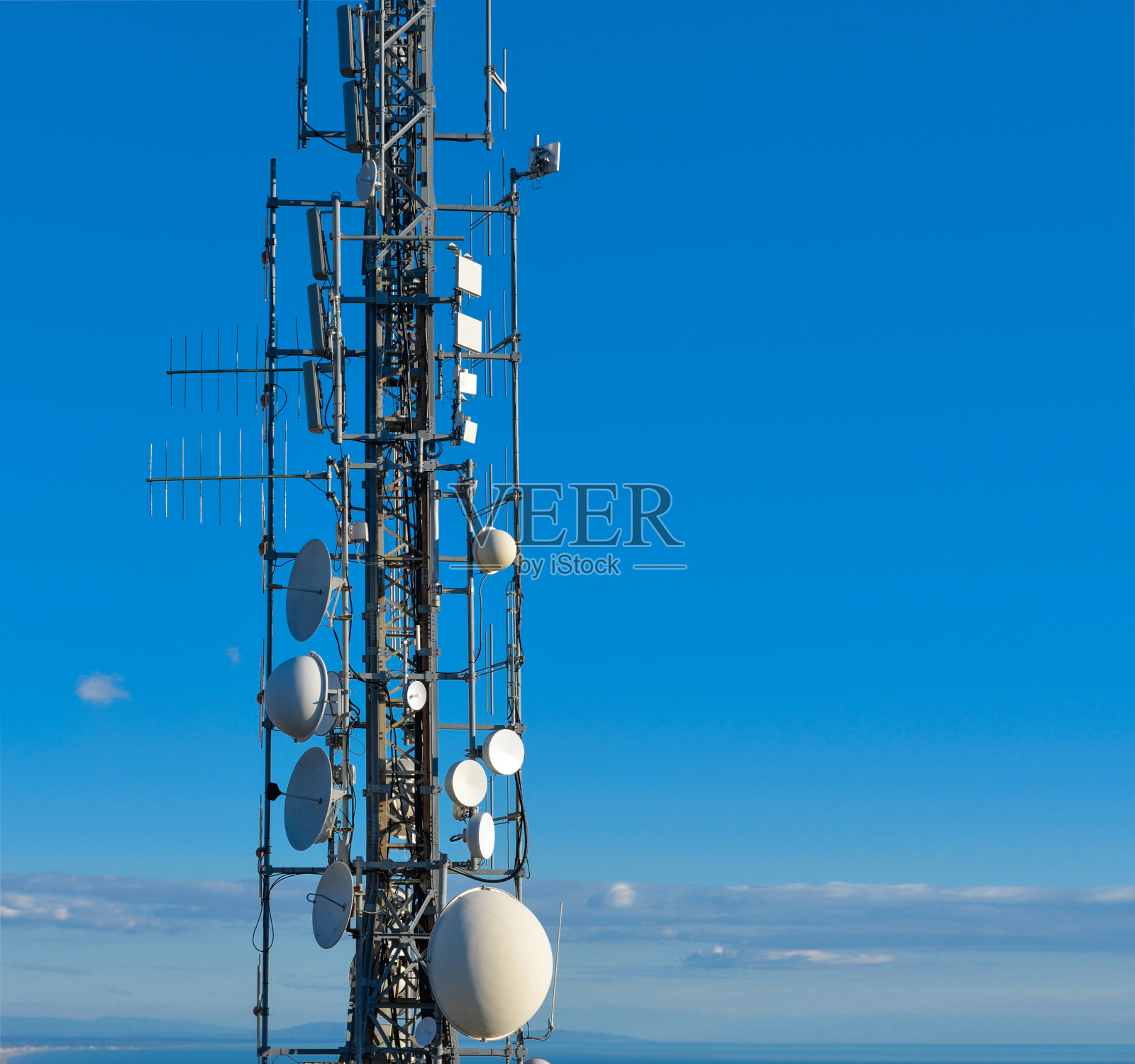 用于高速互联网通信的广播塔。技术,5克、电信照片摄影图片