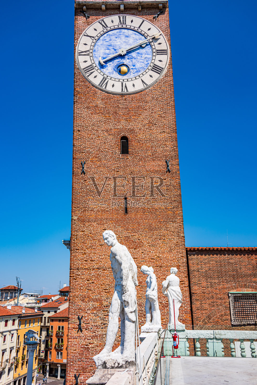 维琴察的钟楼照片摄影图片
