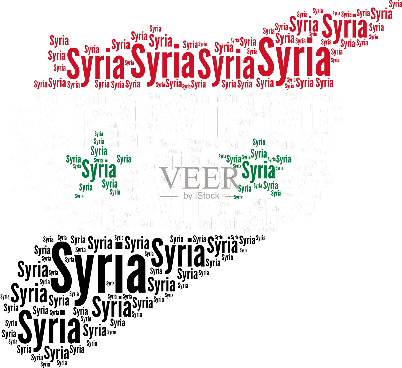 叙利亚插画图片素材
