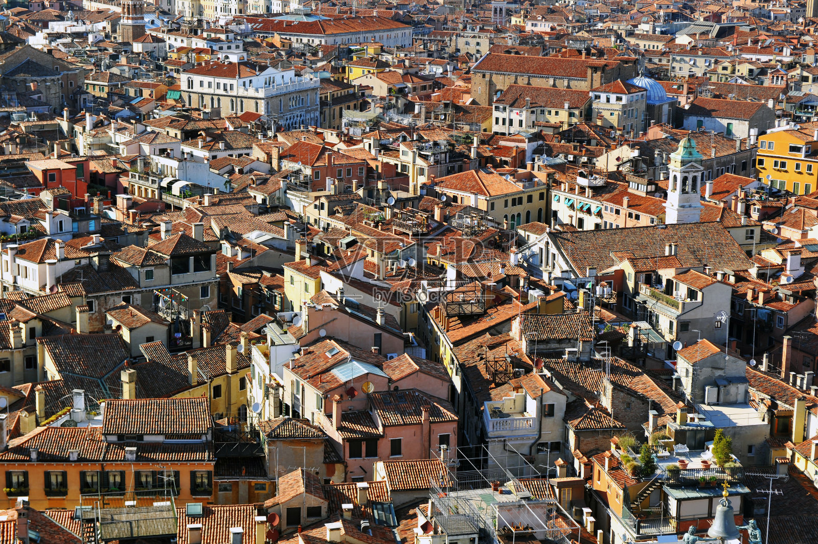 从城市的不同部分看威尼斯照片摄影图片