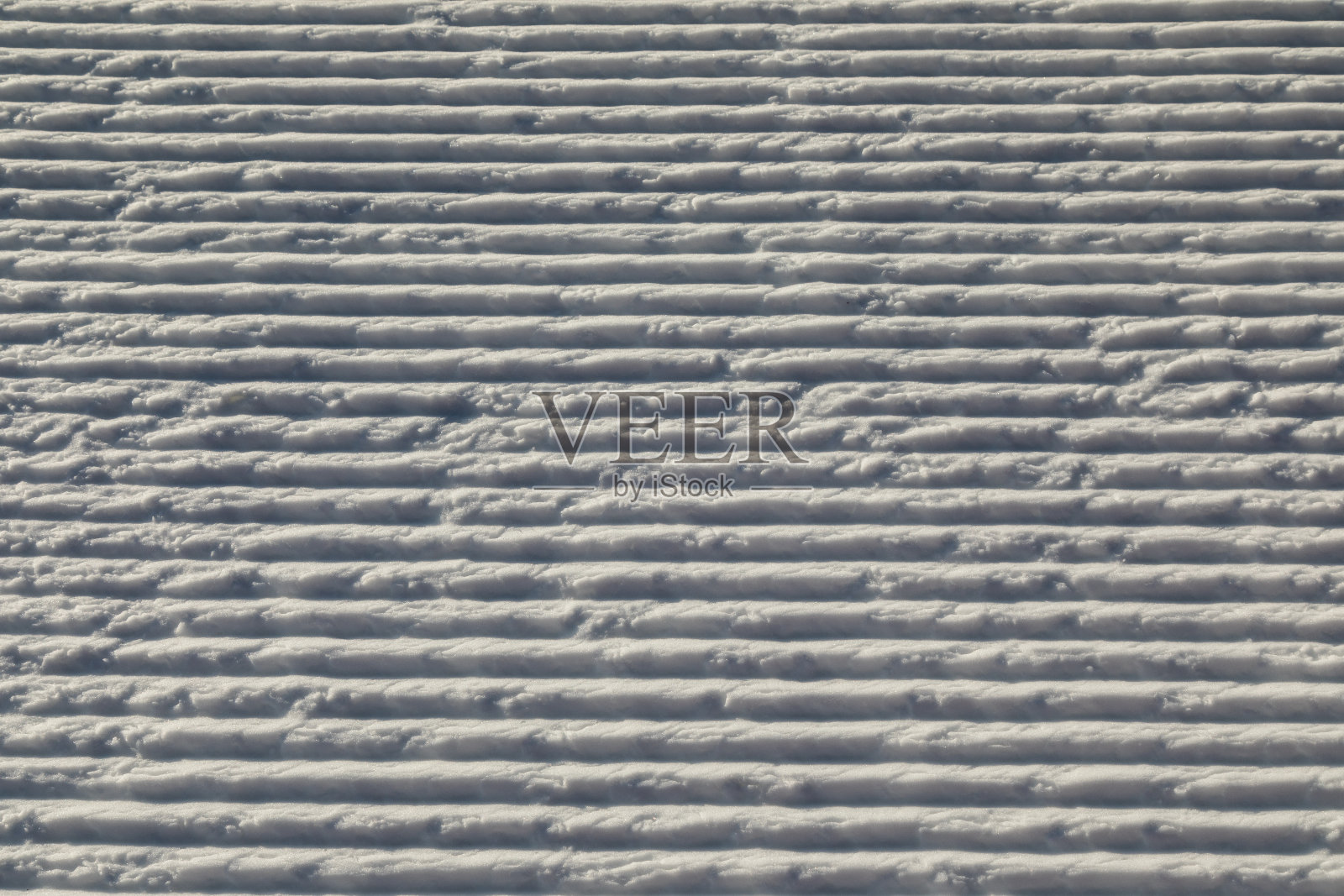 冬天，滑雪道的细节照片摄影图片
