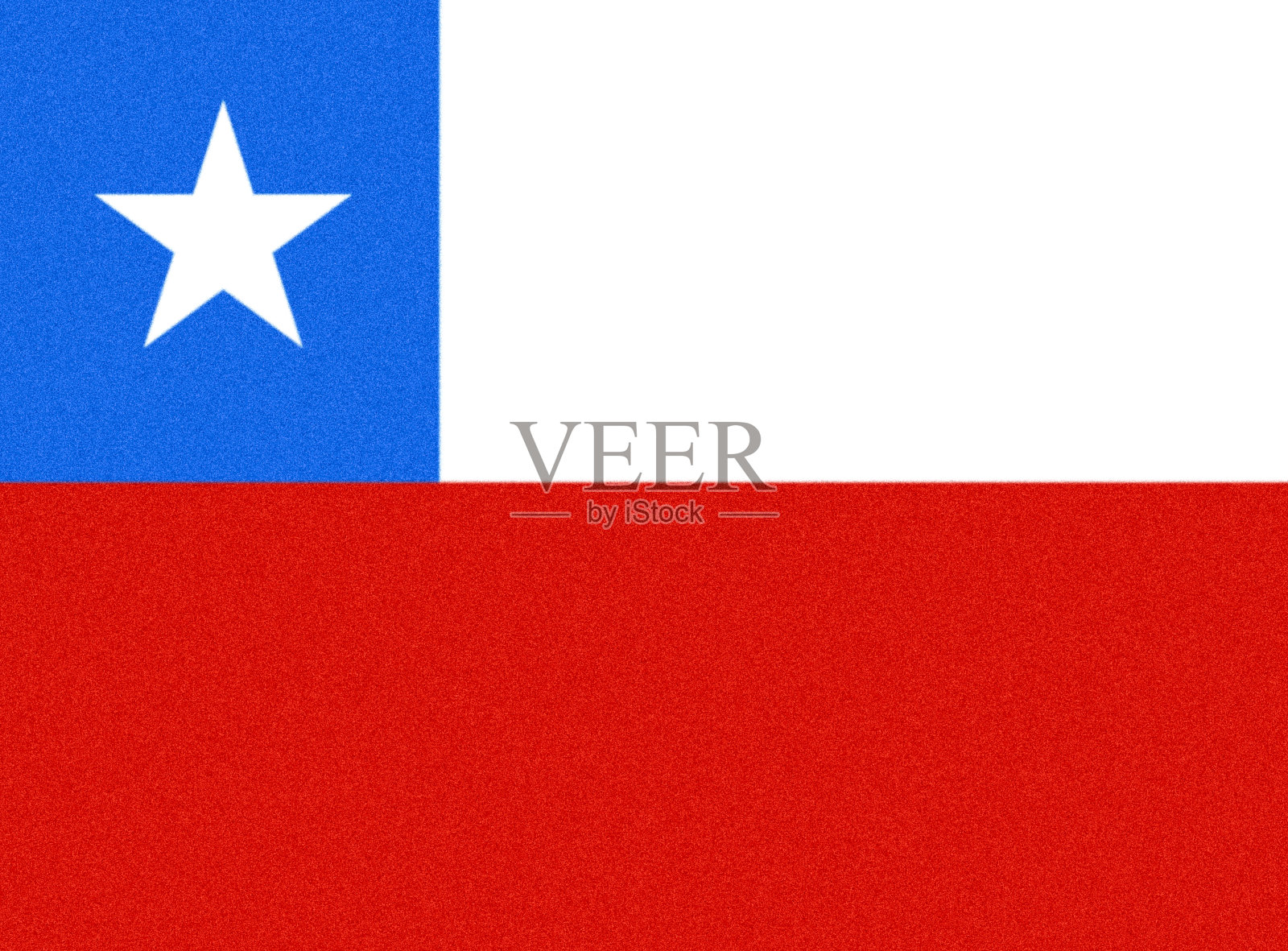 智利国旗(智利国旗)，插图图像插画图片素材