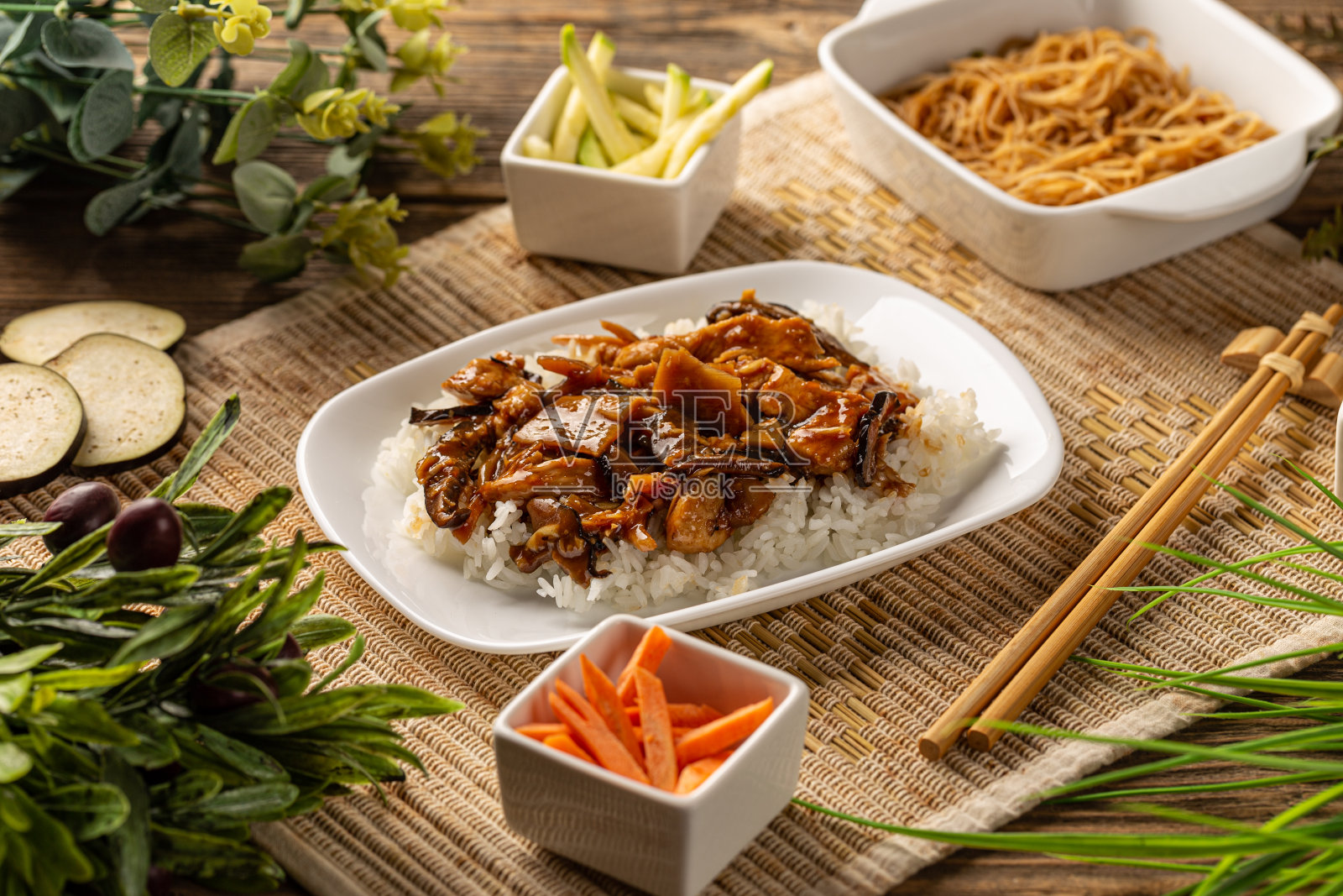 中国大米食品照片摄影图片
