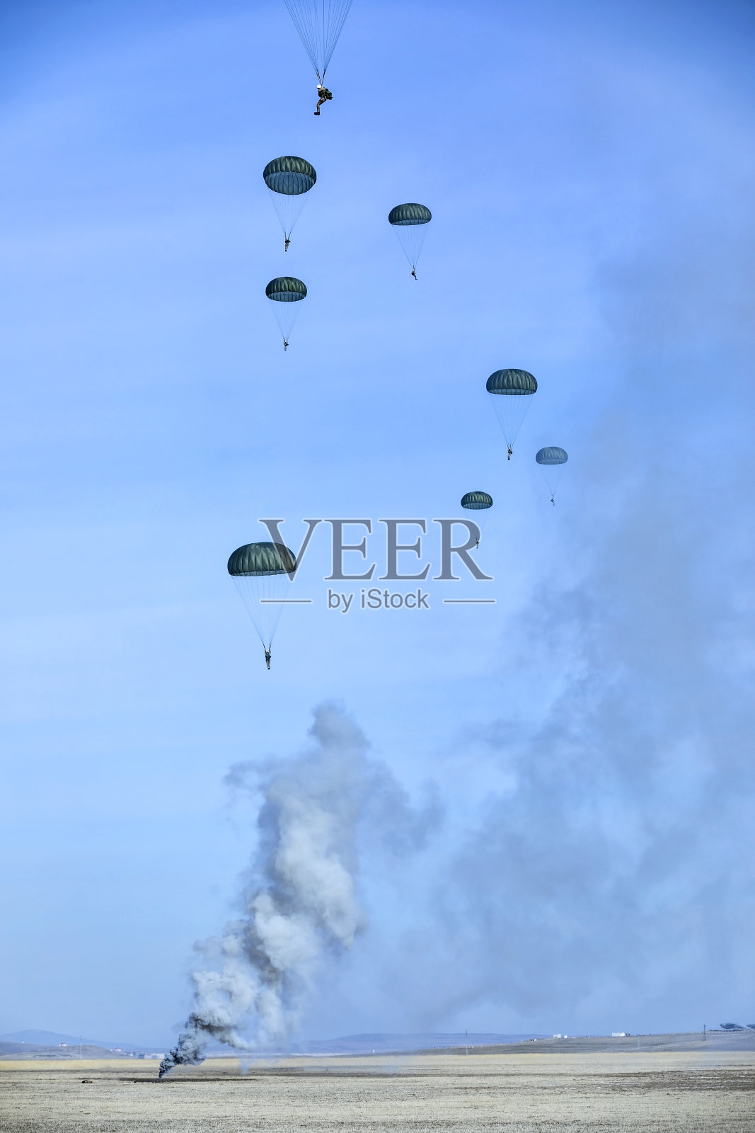 军用降落伞照片摄影图片