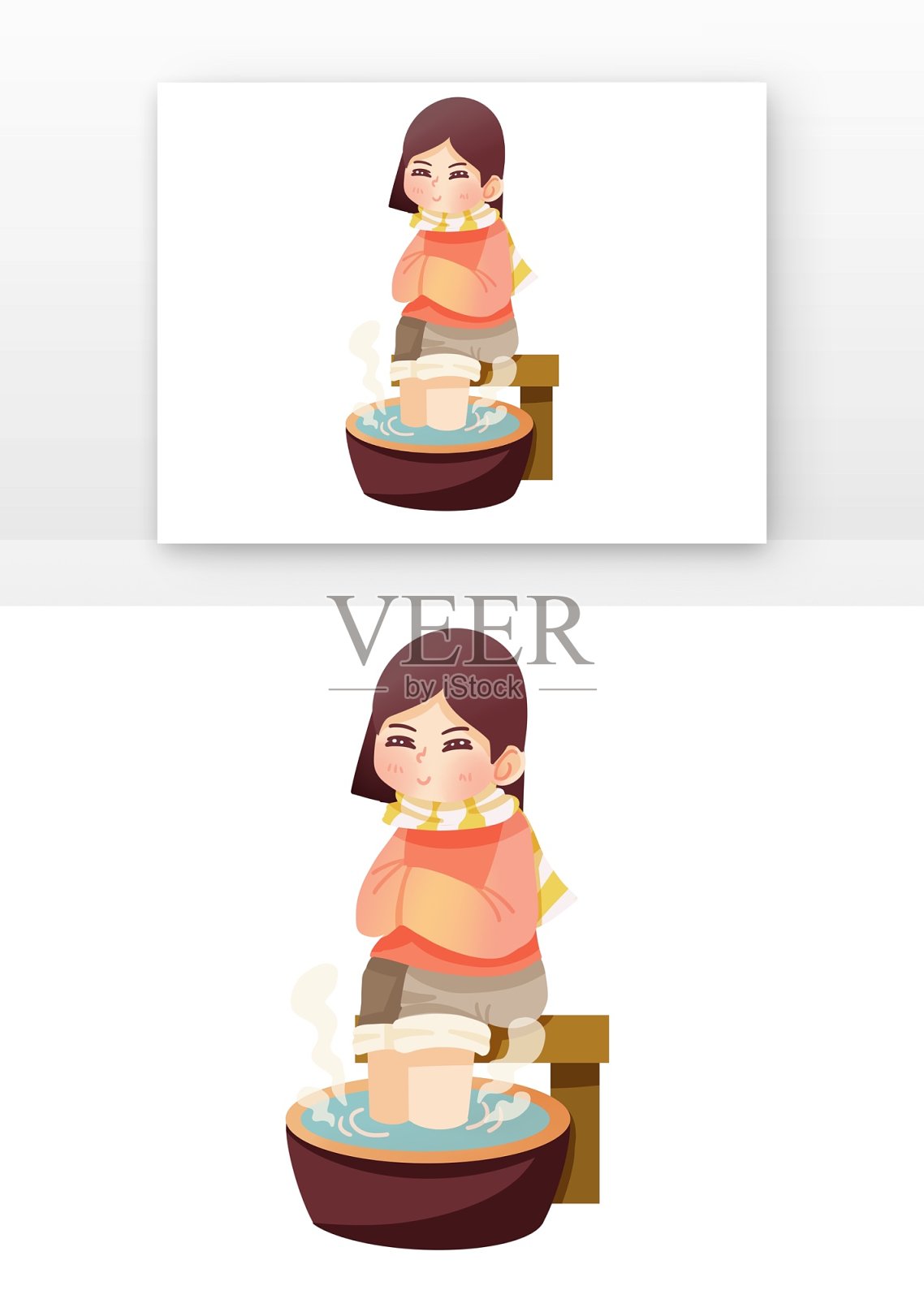Washing Feet White Transparent, Washing Feet Filial Mother Warm Family And Parent Child ...