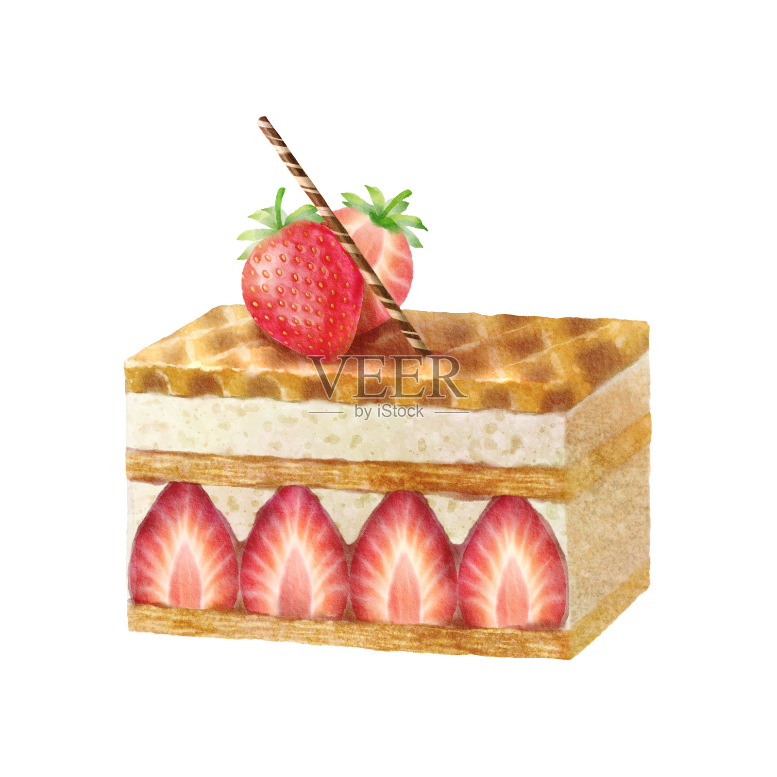 草莓拿破仑--诺心LE CAKE蛋糕官网