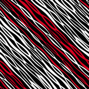 矢量无缝抽象红黑图案上的白色背景插画图片