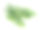 绿叶孤立在白色背景上素材图片