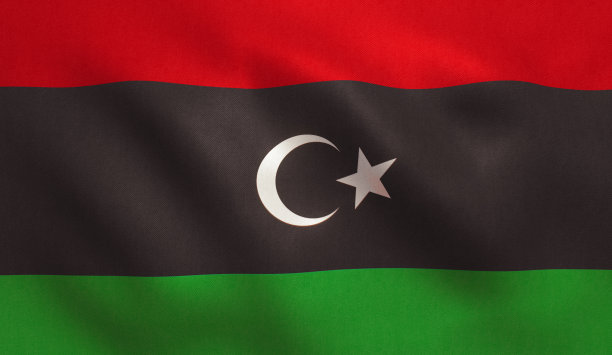 利比亚旧国旗图片