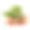 新鲜菠菜和樱桃番茄分离在白色背景素材图片