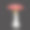 飞木耳蘑菇孤立在黑色背景。矢量图素材图片
