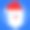 蓝色背景上的圣诞老人图标素材图片